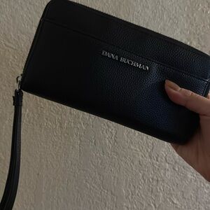 Dana Buchman black wallet/wristlet